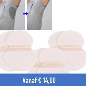 Okselpads 100 stuks -Okselpads – anti zweet pads – zweet pads – anti transpirant pads – overmatig zweten – zweet oksels